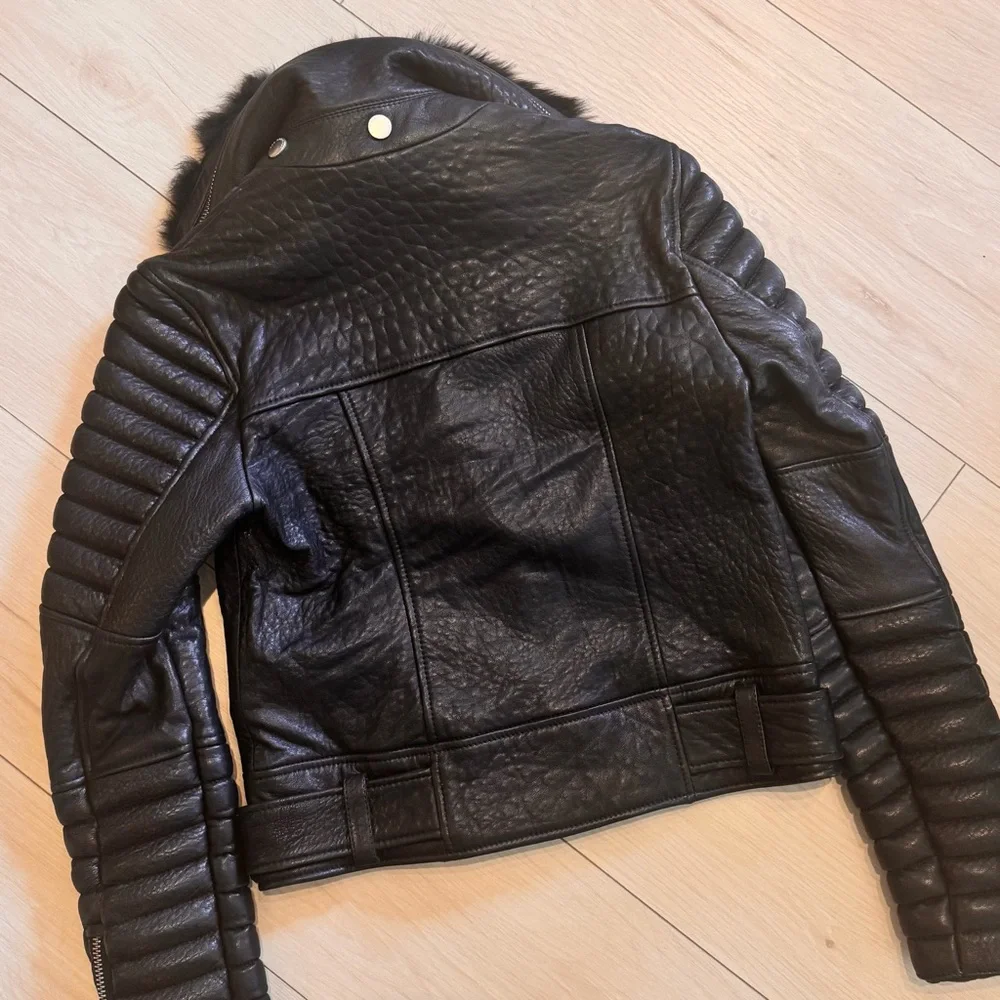 THE ARRIVALS Rainier Leather Moto Jacket - Picture 10 of 16